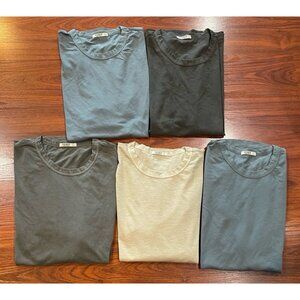 BUCK MASON LOT OF 5 SHIRTS SIZE LARGE